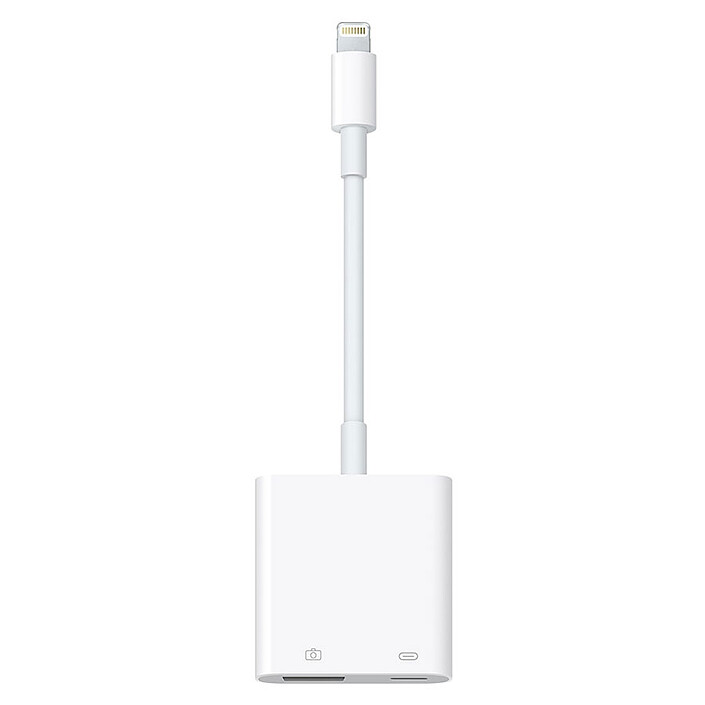 Apple Adaptateur pour appareil photo Lightning vers USB 3 (MK0W2ZM/A)