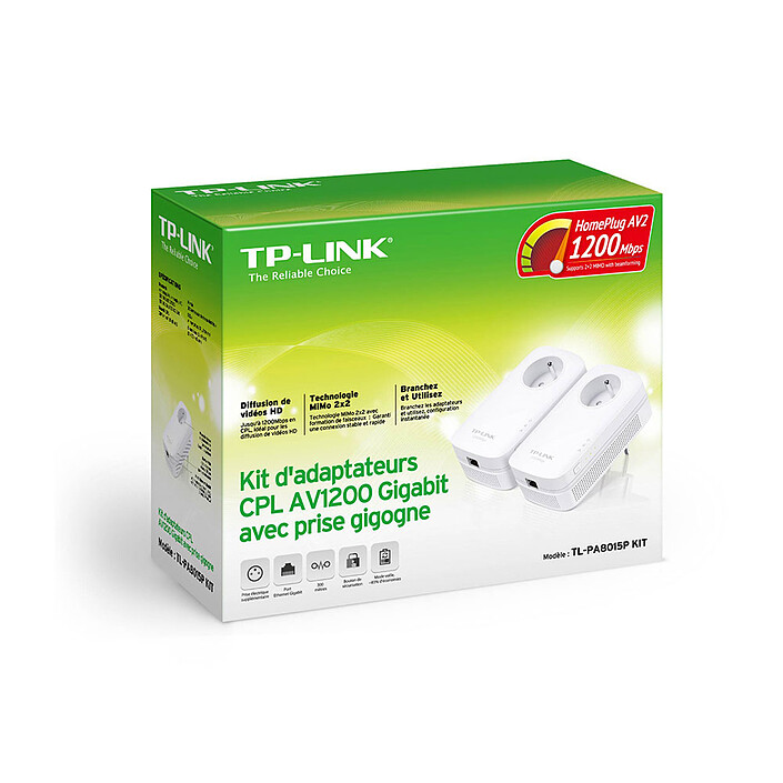 Avis TP-LINK TL-PA8015P KIT x 2
