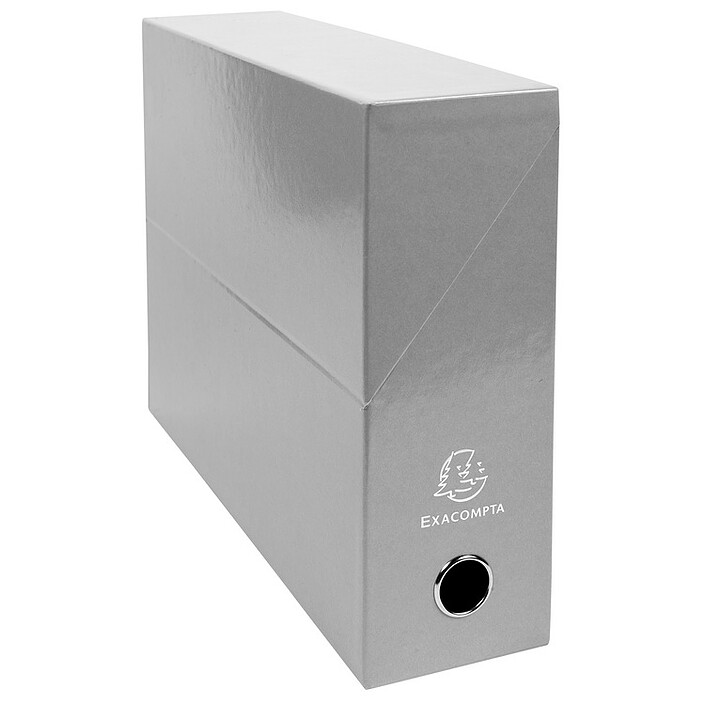 Exacompta Iderama Boite de transfert pelliculée dos 90 mm Gris