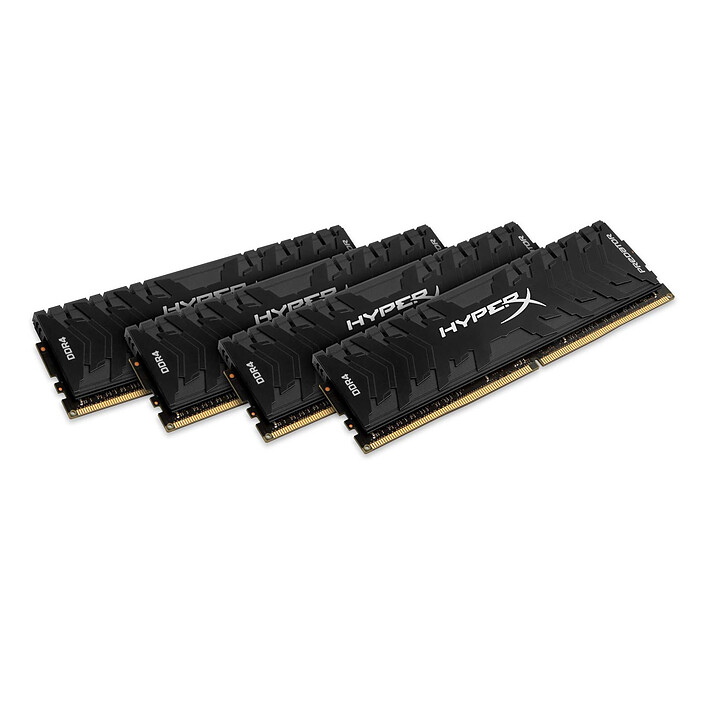 HyperX Predator Noir 64 Go (4x 16 Go) DDR4 3200 MHz CL16