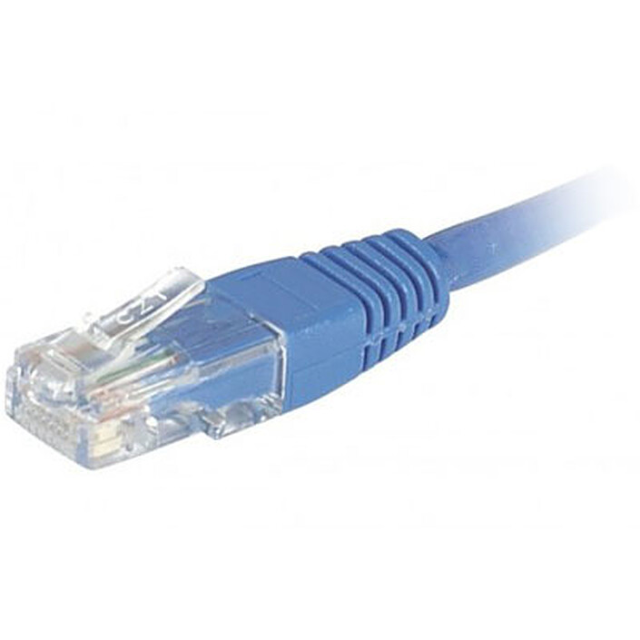 Cavo RJ45 catgorie 6 U/UTP 0.25 m (Blu)