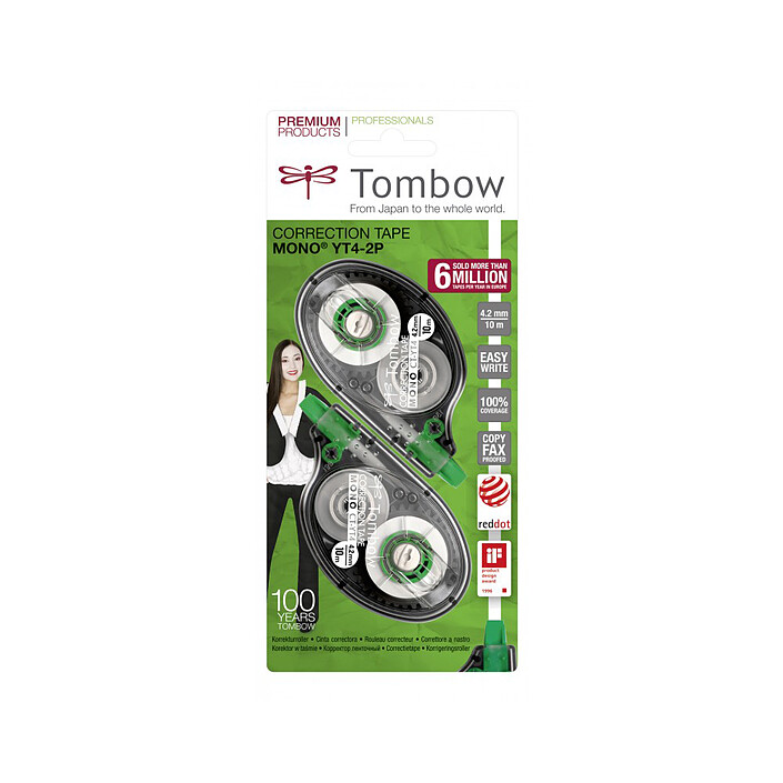 TOMBOW Mono YT (CT-YT4-2P)