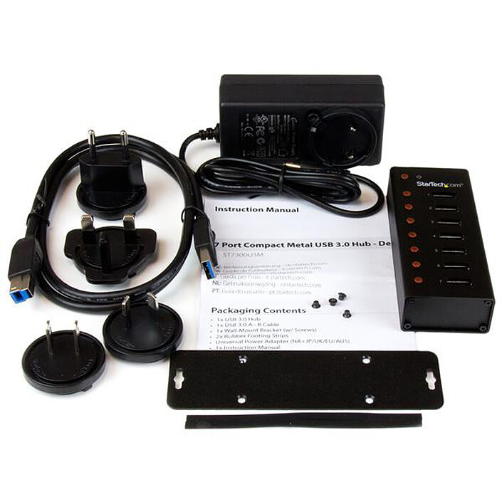 Acheter StarTech.com Hub mural USB 3.0 à 7 ports