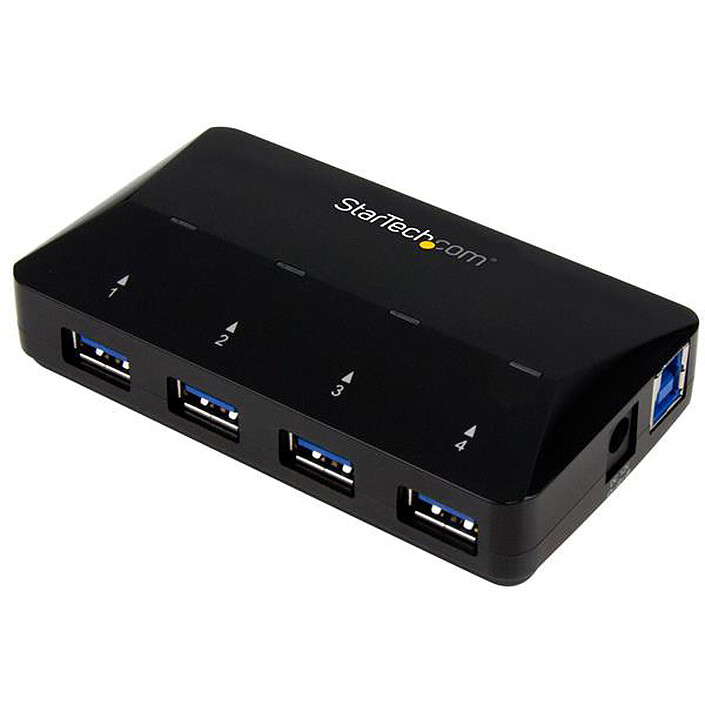 Hub StarTech.com a 4 porte USB 3.0 con porta di ricarica dedicata