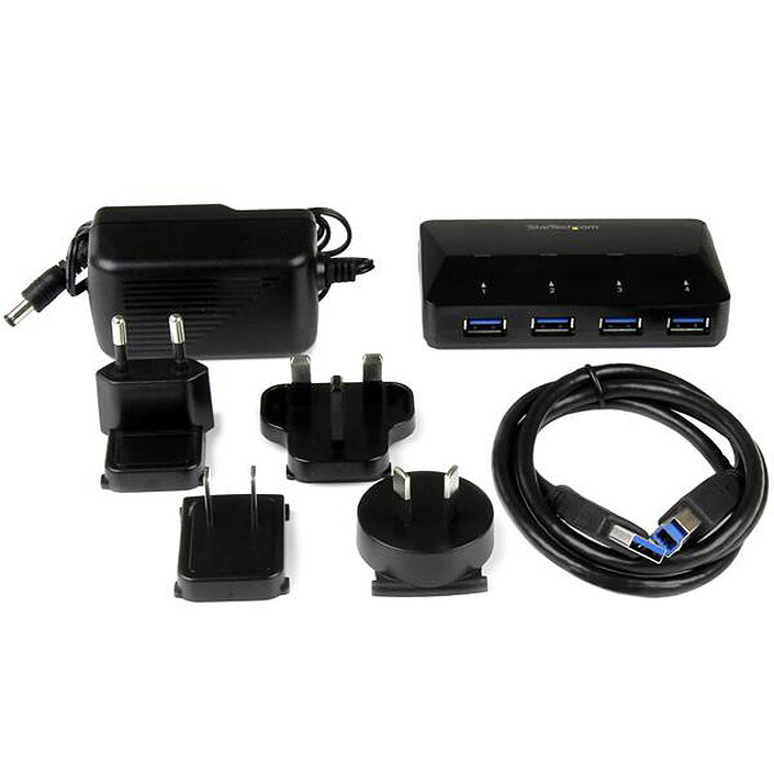 Hub StarTech.com a 4 porte USB 3.0 con porta di ricarica dedicata economico