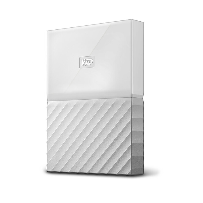 WD My Passport Thin 2 To Blanc (USB 3.0)