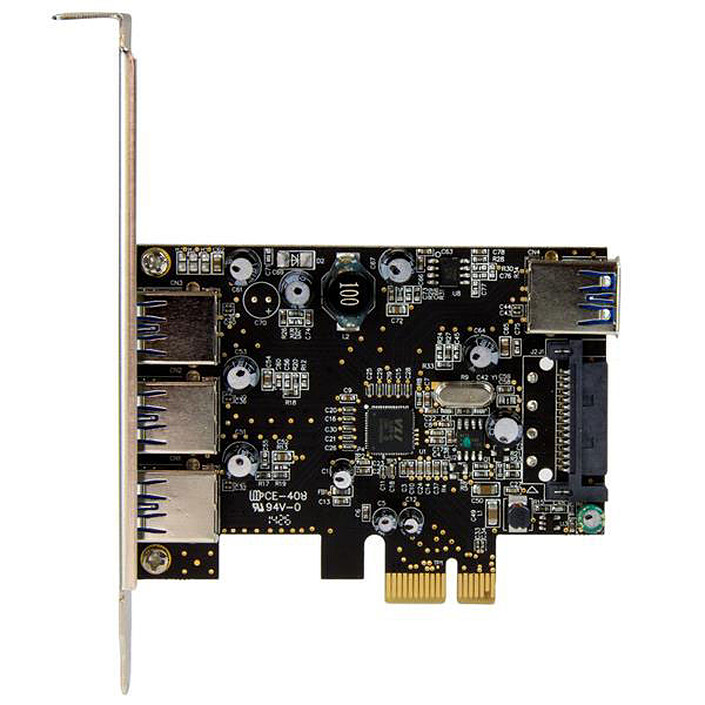 Review StarTech.com PCI-E controller card (4 USB 3.0 Type-A ports - 1 internal and 3 external) 