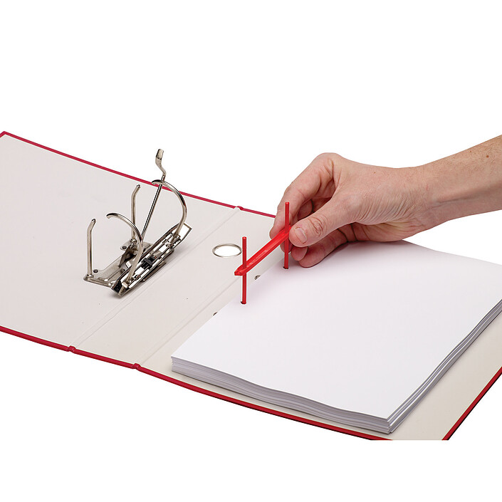 Acheter Fellowes Clips Archives Rouges x 100