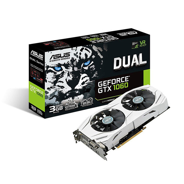 ASUS GeForce GTX 1060 DUAL-GTX1060-3G