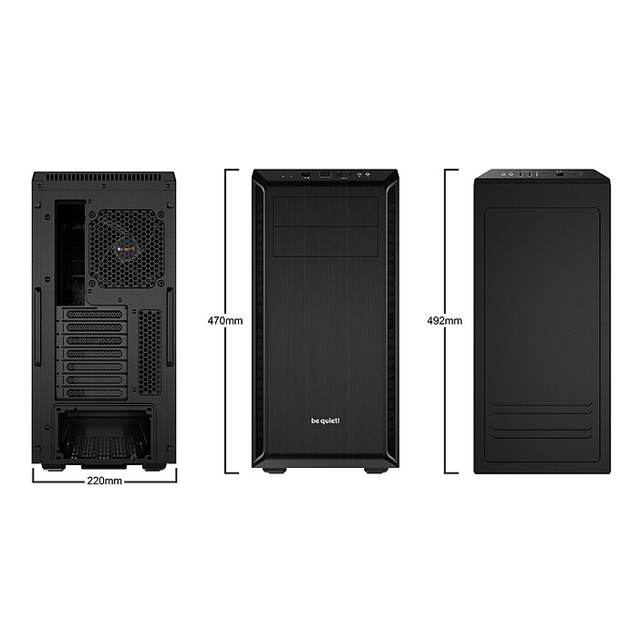 be quiet! Pure Base 600 (Noir) pas cher