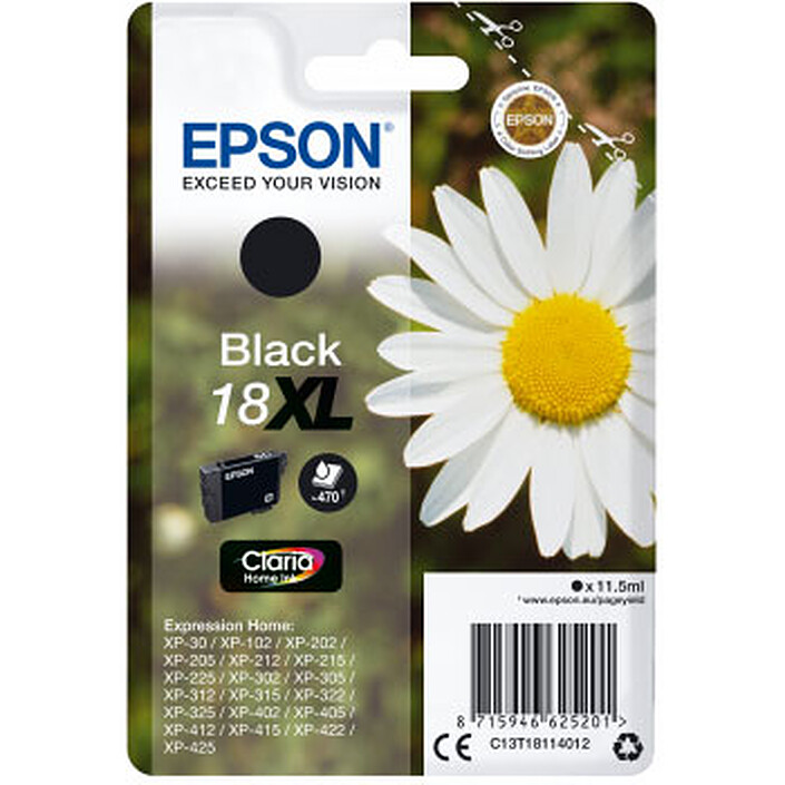 Epson Pâquerette 18XL Noir