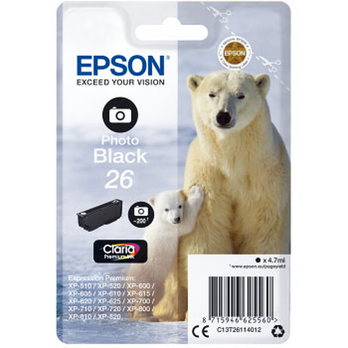 Epson Polar Bear 26 Black Photo