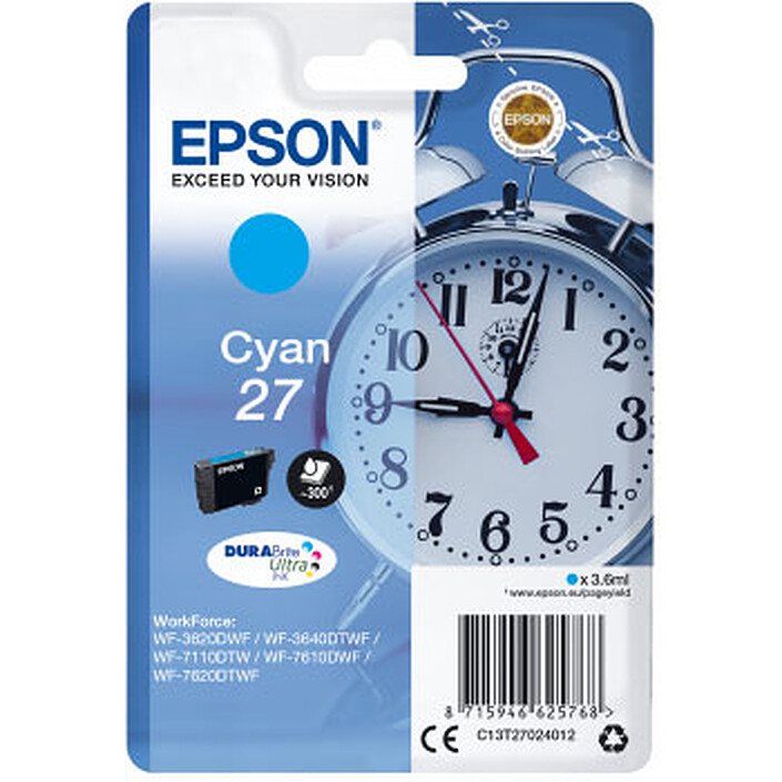 Epson Réveil 27 Cyan