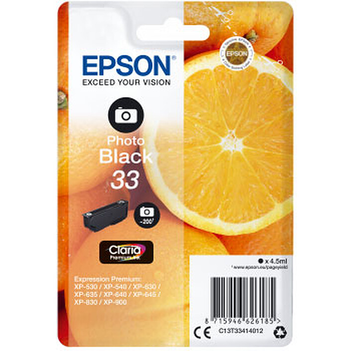 Epson Oranges 33 Photo Black