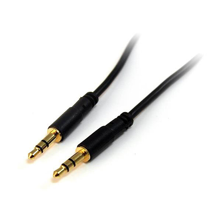 StarTech.com Câble audio stéréo Slim 3,5 mm - M/M - 90 cm