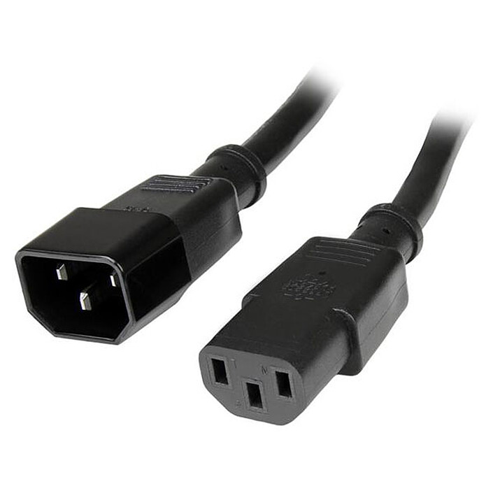 StarTech.com Rallonge d'alimentation C14 vers C13 - M/F - 1 m