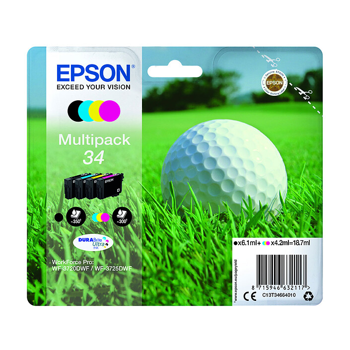 Epson Golf Ball Multipack 34