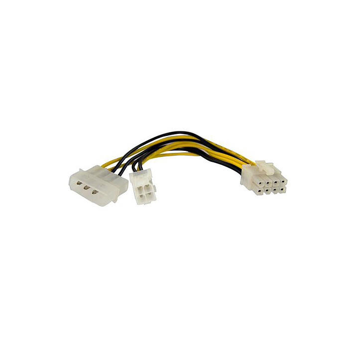 StarTech.com Cble EPS12V (8 pin) / Molex and EPS 4 pin