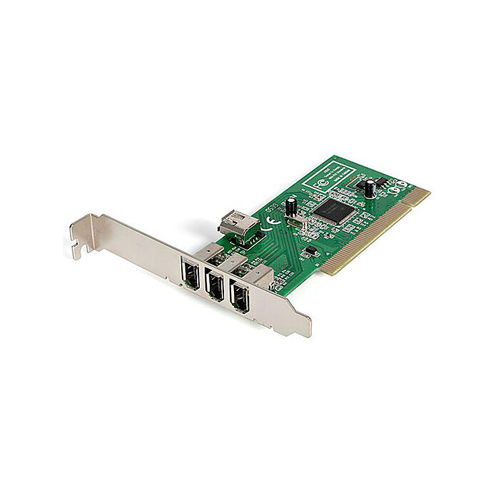 Scheda PCI StarTech.com a 3 porte FireWire 400 esterne 1 interna