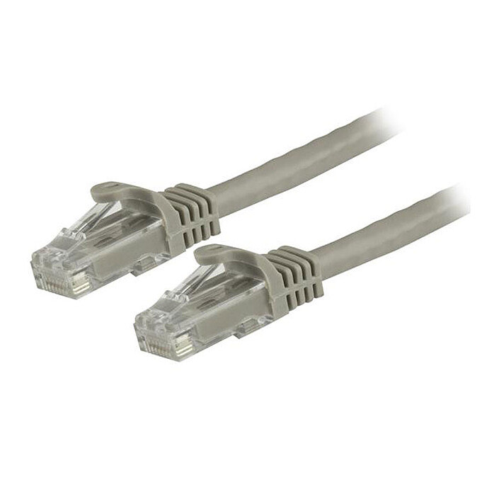 StarTech.com Câble réseau RJ45 Cat6 Gigabit UTP sans crochet - M/M - 1 m - Gris