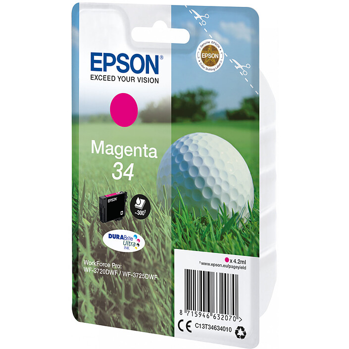 Epson Magenta Golf Ball 34