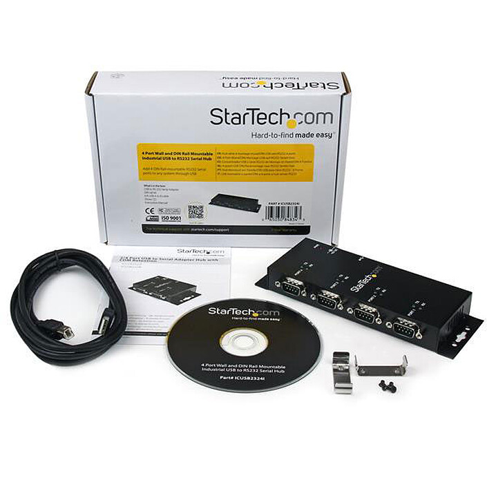 Acquista StarTech.com Hub adattatore USB a seriale DB9 RS232 4 porte