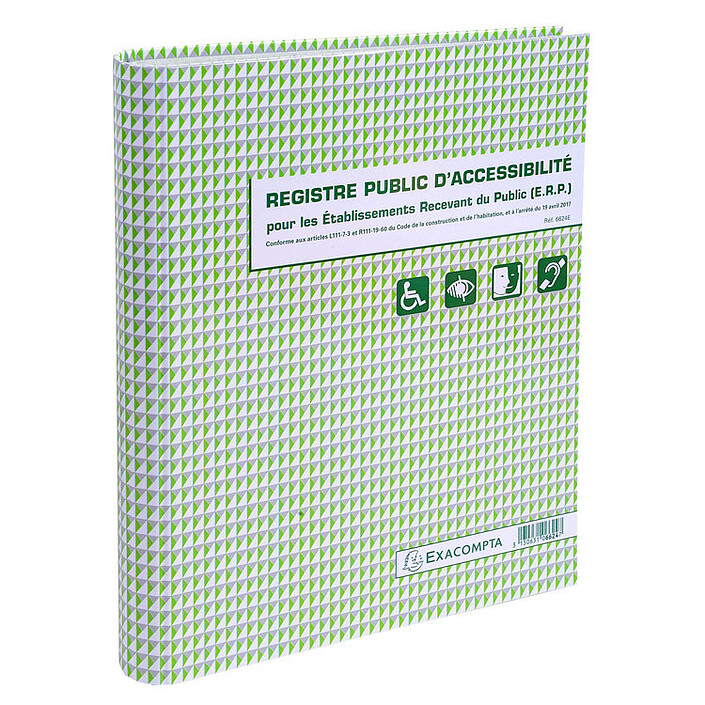 Exacompta Registre Public d'Accessibilité (ERP)