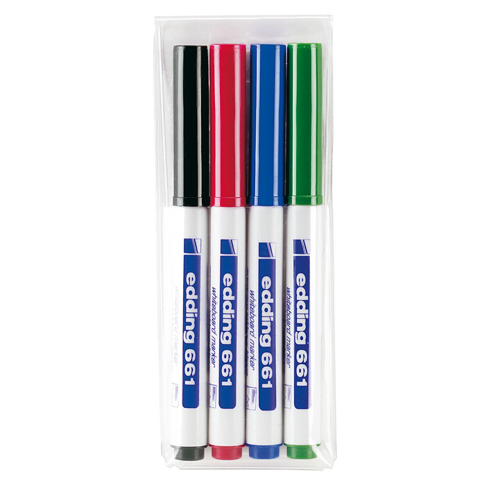 Edding 661 - set de 4 couleurs