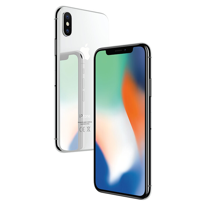 Avis Apple iPhone X 64 Go Argent · Reconditionné