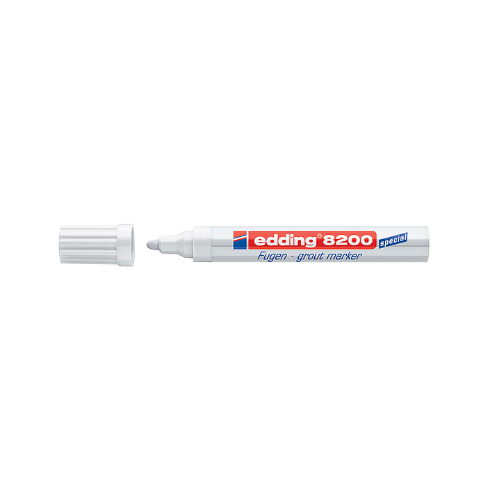 Edding 8200 - Marqueur pour joints Blanc