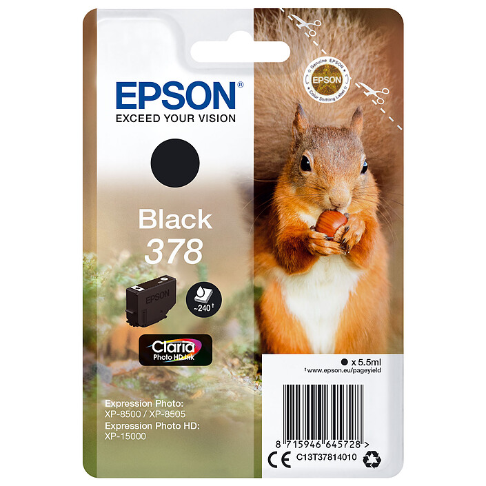 Epson Black Squirrel 378