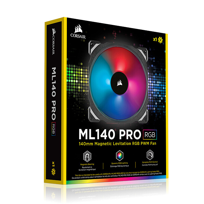 Avis Corsair Air Series ML 140 Pro LED RGB