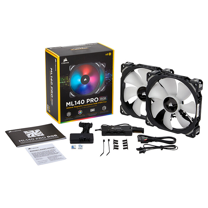 cheap Corsair Air Series ML 140 Pro LED RGB Twin Pack