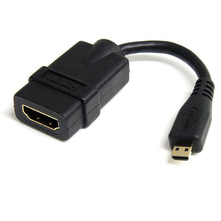 StarTech.com Adattatore micro HDMI a HDMI 1.4 - 4K 30Hz - M/F - 13 cm