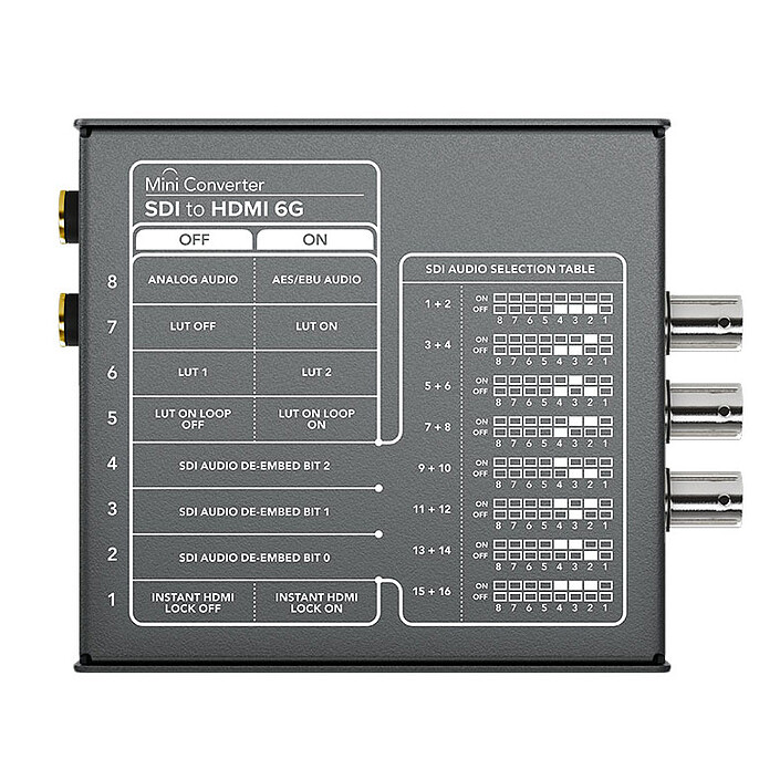Avis Blackmagic Design Mini Converter SDI to HDMI 6G
