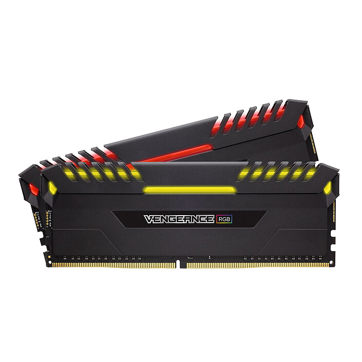 Corsair Vengeance RGB Series 32 Go (2x 16 Go) DDR4 3600MHz CL18 - Noir