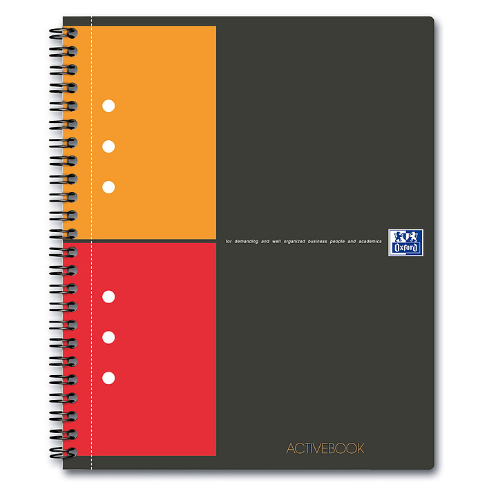 Oxford ActiveBook Cahier A5+ 160 pages petits carreaux