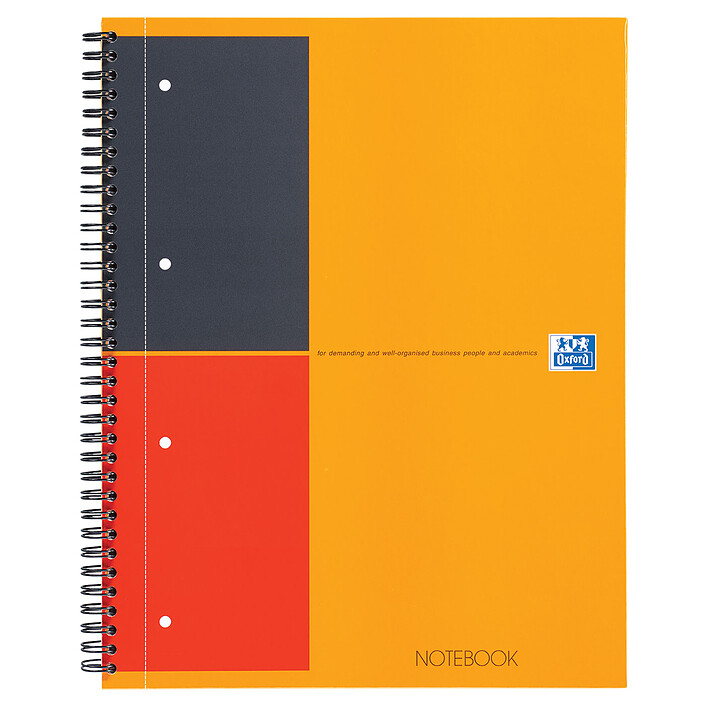 Oxford NoteBook Cahier A4+ 160 pages lignés 6 mm