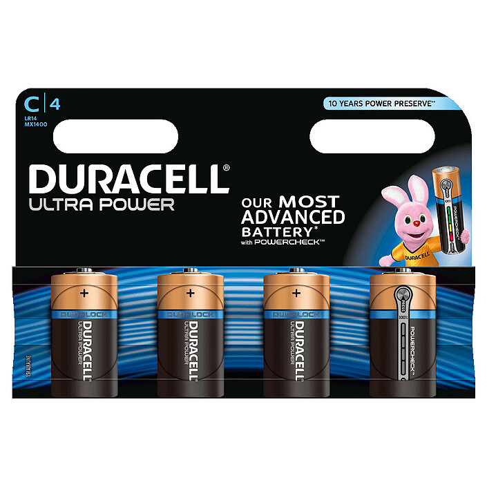 Duracell Ultra Power C (par 4)