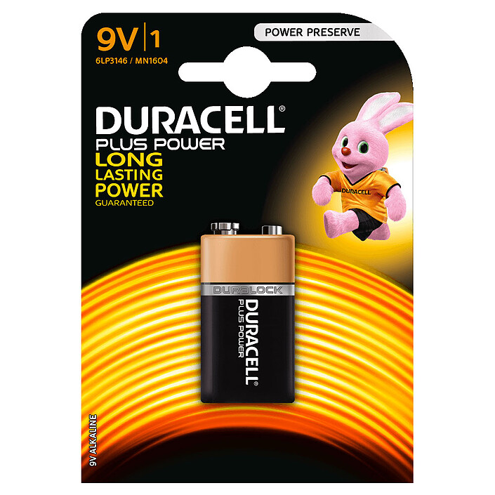 Duracell Plus Power 9V (par 1)