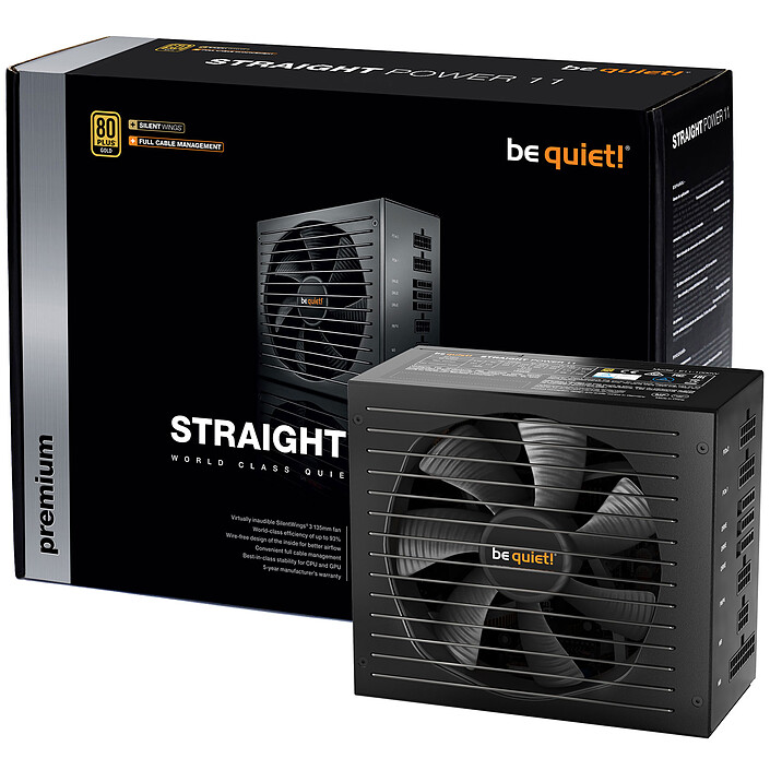 be quiet! Straight Power 11 450W 80PLUS Gold pas cher