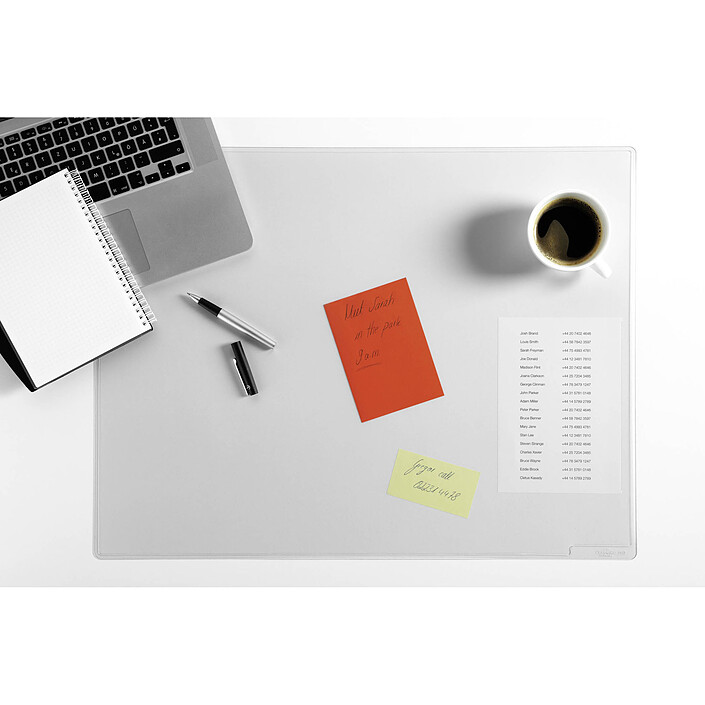 DURABLE Sous-main transparent Duraglass 53 x 40 cm pas cher