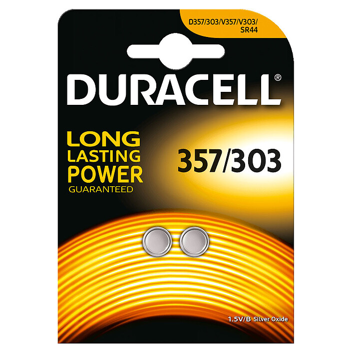 Duracell 357/303 1.5V (par 2)