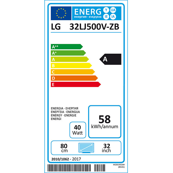 LG 32LJ500V pas cher