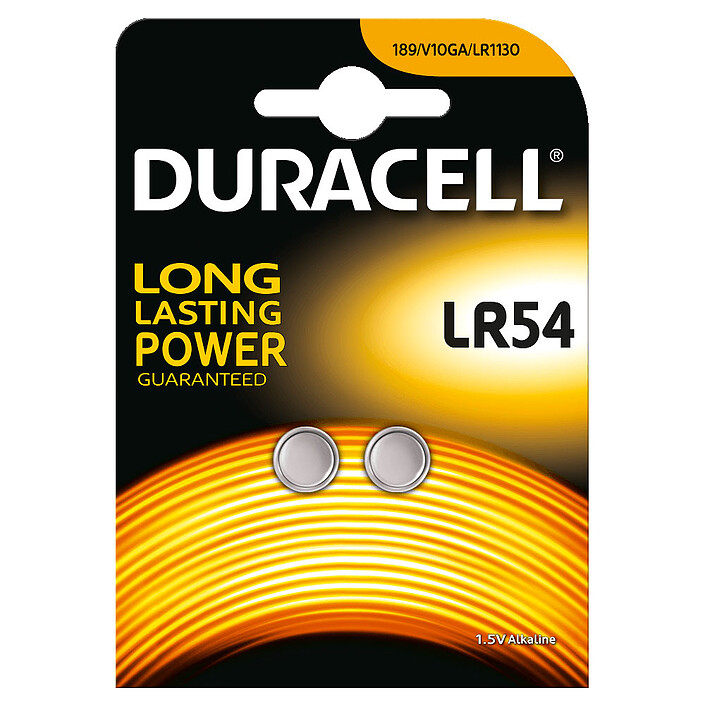 Duracell LR54 1.5V (par 2)