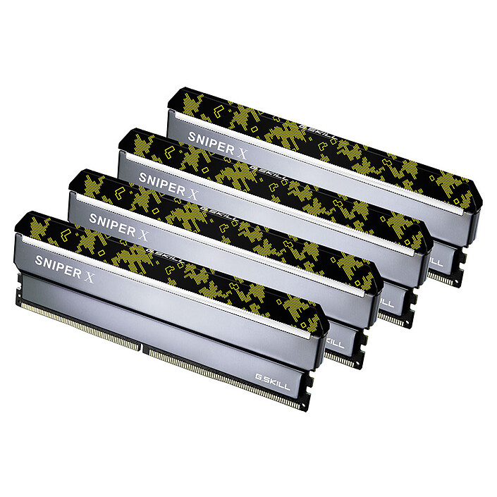 G.Skill Sniper X Series 64 Go (4x 16 Go) DDR4 3600 MHz CL19