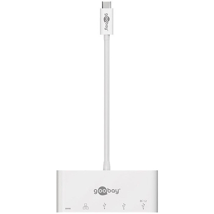 Goobay Adaptateur Multiport USB-C / Ethernet (M/F)