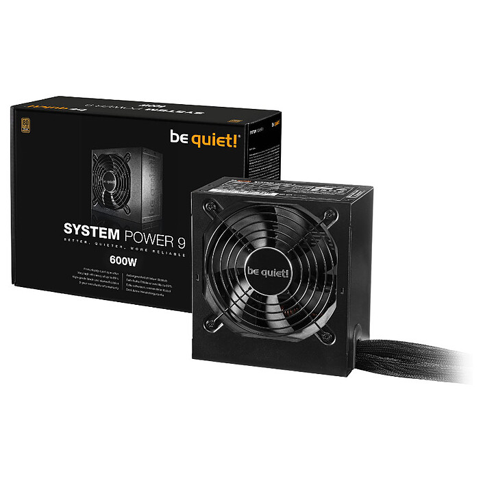 be quiet! System Power 9 600W 80PLUS Bronze