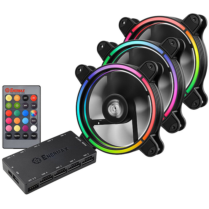 Acheter Enermax T.B. RGB 120 mm Pack de 3