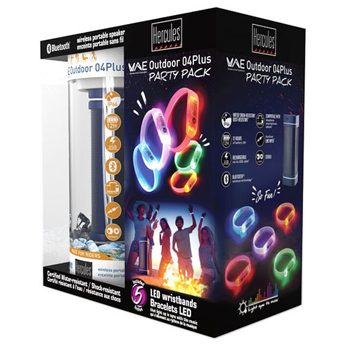 Hercules WAE Outdoor 04Plus Party Pack pas cher